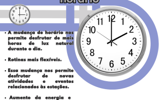 horário
