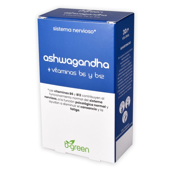 Ashwagandha + vitaminas B6 e B12